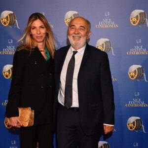 Gérard Jugnot et sa femme Patricia Campi lors de la quatrième soirée de la 3ème édition du Festival Cinéroman à Nice, France, le 23 octobre 2021. © Bruno Bebert/Bestimage 