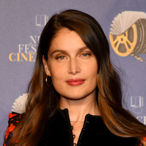 Laetitia Casta, présentant en avant première, le film "Lui" lors de la quatrième soirée de la 3ème édition du Festival Cinéroman à Nice, France, le 23 octobre 2021. © Bruno Bebert/Bestimage 