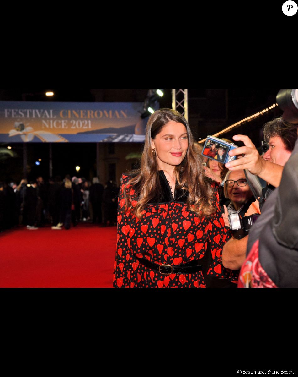 Laetitia Casta, présentant en avant première, le film "Lui" lors de la quatrième soirée de la 3ème édition du Festival Cinéroman à Nice, France, le 23 octobre 2021. © Bruno Bebert/Bestimage