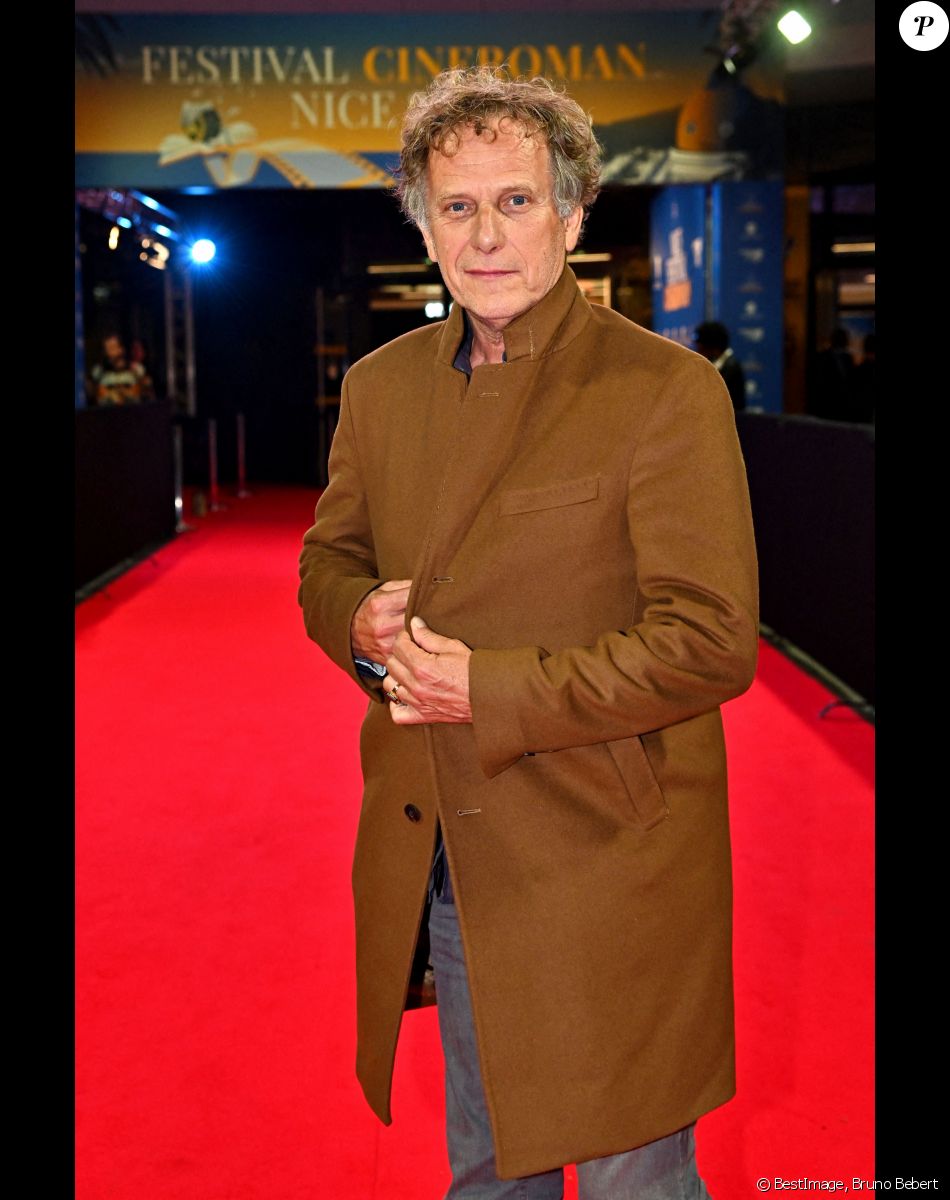 Charles Berling lors de la quatrième soirée de la 3ème édition du Festival Cinéroman à Nice, France, le 23 octobre 2021. © Bruno Bebert/Bestimage