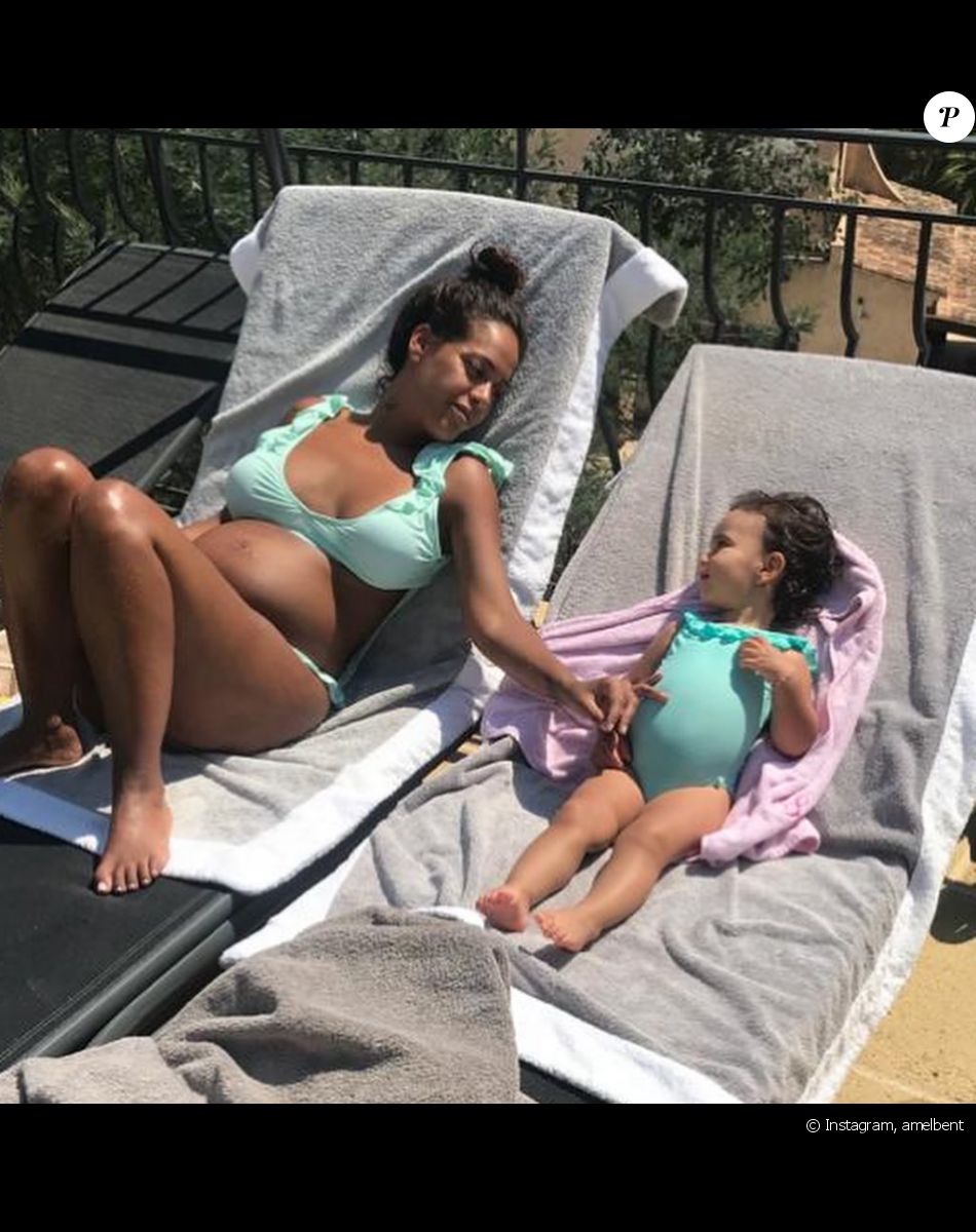 Amle Bent a partagé des photos de sa vie de maman le 30 mai 2021 à l'occasion de la fête des Mères.