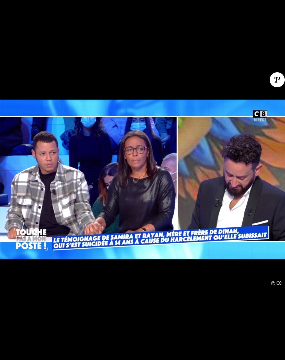 Cyril Hanouna et son équipe ont reçu Samira et Rayan, la maman et le grand frère de Dinah.