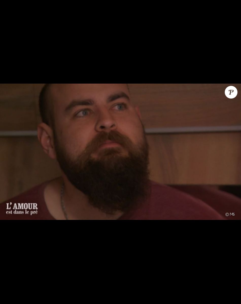 Valentin lors de l'épisode de "L'amour est dans le pré 2021" du 1er novembre, sur M6