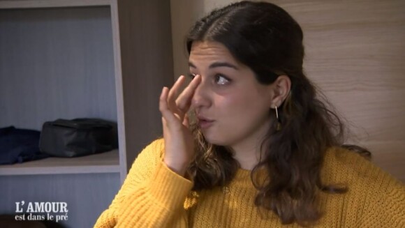 Natacha lors de l'épisode de "L'amour est dans le pré 2021" du 1er novembre, sur M6