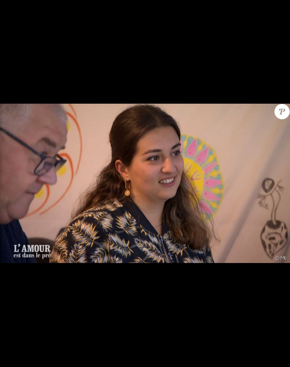 Natacha lors de l'épisode de "L'amour est dans le pré 2021" du 1er novembre, sur M6