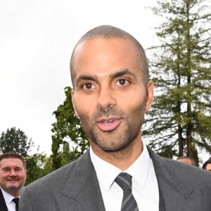 Tony Parker - 100 ème édition du Qatar Prix de l'Arc de Triomphe à L'hippodrome ParisLongchamp à Paris le 3 octobre 2021. © Guirec Coadic / Bestimage