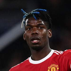 Paul Pogba - Match de Ligue Des Champions "Manchester United - Atalanta Bergame (3-2)" au stade Old Trafford à Manchester, le 20 octobre 2021.