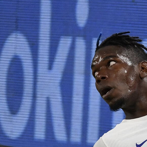 Paul Pogba - Match de football en ligue des Nations : La France bat la Belgique 3-2 au Juventus Stadium à Turin le 8 octobre 2021. © Inside/Panoramic/Bestimage