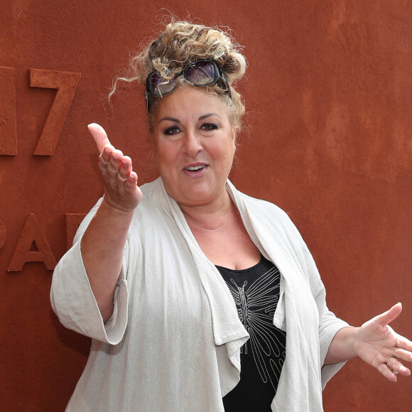 Marianne James - Jour 10 - Les célébrités au village des Internationaux de Tennis de Roland Garros à Paris. Le 6 juin 2017 © Moreau-Jacovides / Bestimage