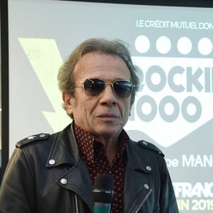 Philippe Manoeuvre en conférence de presse pour le spectacle "ROCKIN'1000", qui aura lieu le 29 juin 2019, au Stade de France à Paris. Le 15 janvier 2019 © Giancarlo Gorassini / Bestimage