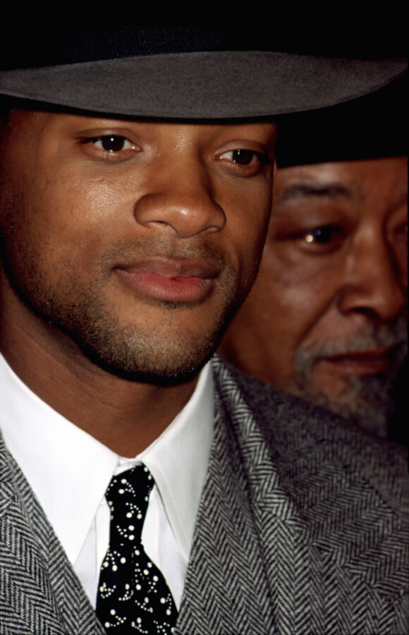 Will Smith avec son père à New York en 2000.