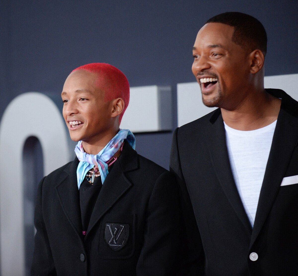 Photo Jaden Smith Et Son Père Will Smith à La Première De Gemini Man Au Théâtre Tcl Chinese 