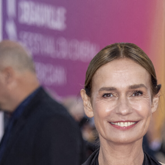 Sandrine Bonnaire - Première du film "L'amour c'est mieux que la vie" lors de la 47e édition du Festival du Cinéma Américain de Deauville ,le 9 septembre 2021. © Olivier Borde / Bestimage
