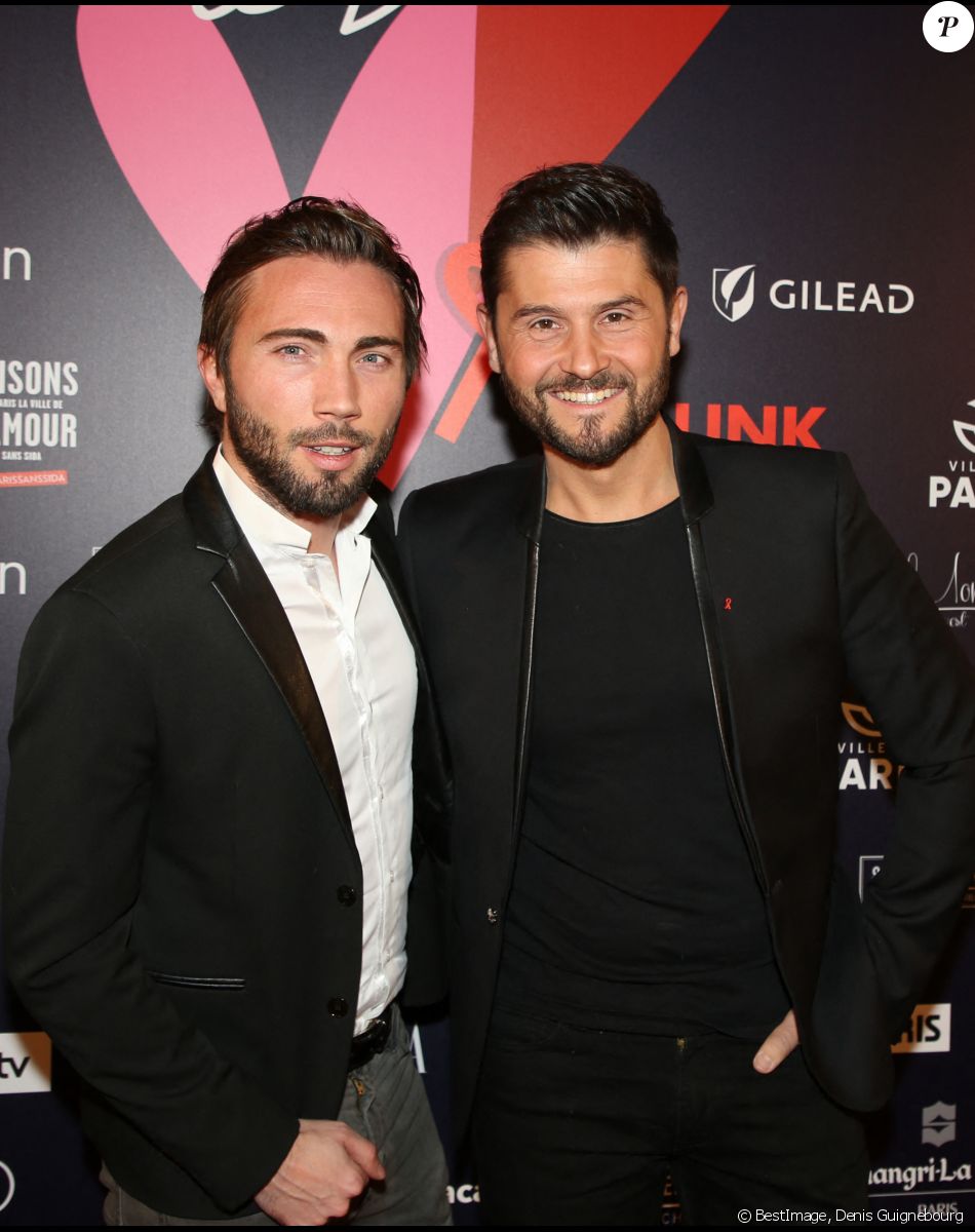 Beaugrand et son mari Ghislain Gerin - Gala de charité le grand bal "ParAmour' à l'hôtel de ville de Paris, le 14 février 2019. © Denis Guignebourg/Bestimage