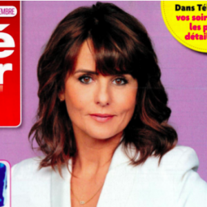 Faustine Bollaert en couverture de "Télé Star".