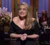 La chanteuse Adele, nouvelle ligne et nouveau look, revient dans l'émission Saturday Night Live 12 ans après son premier passage.