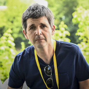 Thomas Sotto au festival international de journalisme de Couthures-sur-Garonne, France, le 9 juillet 2021. © Thierry Breton/Panoramic/Bestimage