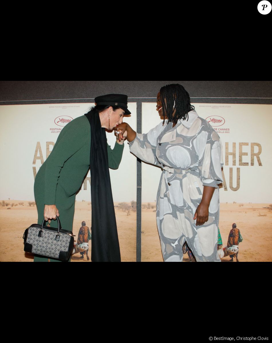 Rossy de Palma, Aïssa Maïga - Avant-première du film "Marcher sur l'eau" au Mk2 Odéon à Paris, le 8 novembre 2021. © Christophe Clovis/Bestimage