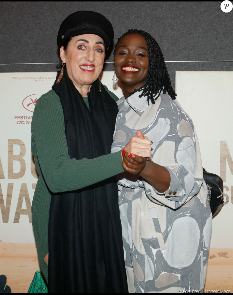 Rossy de Palma, Aïssa Maïga - Avant-première du film "Marcher sur l'eau" au Mk2 Odéon à Paris, le 8 novembre 2021. © Christophe Clovis/Bestimage
