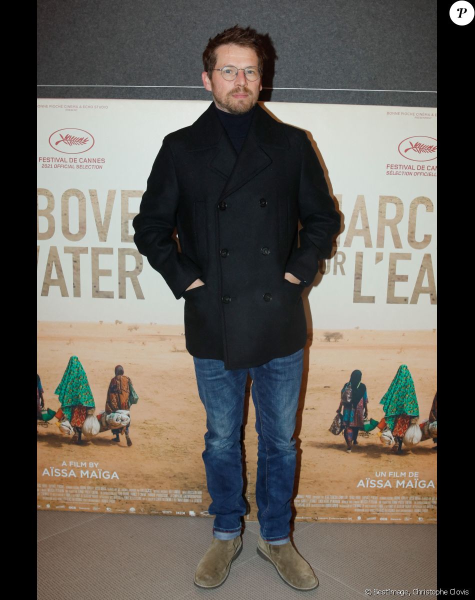 Pierre Deladonchamps - Avant-première du film "Marcher sur l'eau" au Mk2 Odéon à Paris, le 8 novembre 2021. © Christophe Clovis/Bestimage