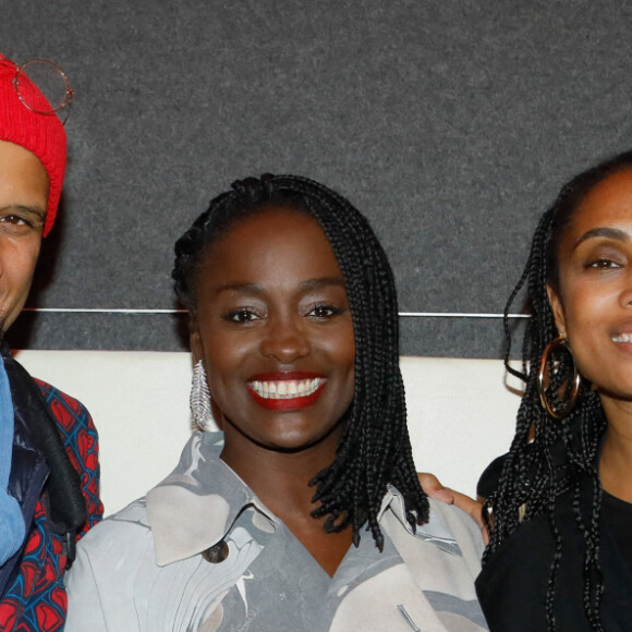 Malick Ndiaye, Aïssa Maïga, Imany - Avant-première du film "Marcher sur l'eau" au Mk2 Odéon à Paris, le 8 novembre 2021. © Christophe Clovis/Bestimage