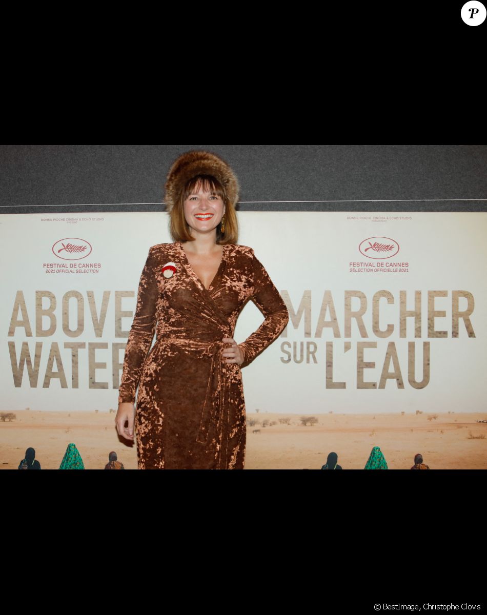 Julie Bargeton - Avant-première du film "Marcher sur l'eau" au Mk2 Odéon à Paris, le 8 novembre 2021. © Christophe Clovis/Bestimage