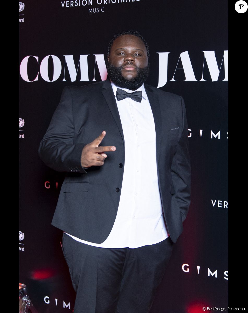 Bedjik (frère de Gims) au photocall de la soirée "Unis comme jamais" au profit de l'Unicef, au pavillon Cambon à Paris. Le 8 novembre 2021. © Pierre Perusseau / Bestimage