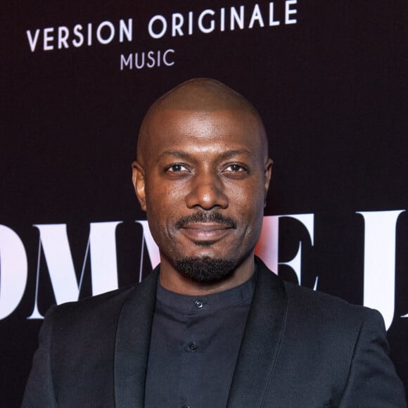 Harry Roselmack au photocall de la soirée "Unis comme jamais" au profit de l'Unicef, au pavillon Cambon à Paris. Le 8 novembre 2021. © Pierre Perusseau / Bestimage 