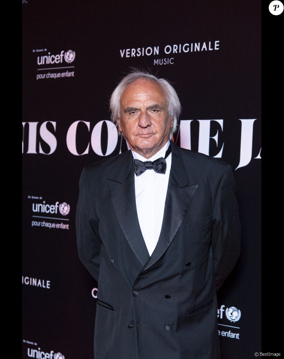 Jean-Marie Dru - Photocall de la soirée Unis comme jamais au profit de l'Unicef au pavillon Cambon à Paris le 8 novembre 2021. © Perusseau / Moreau / Bestimge Exclusive - No web en Suisse / Belgique Photocall event "Unis comme jamais" in Paris on november 8th 2021