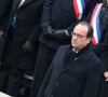 François Hollande, Nicolas Sarkozy - Hommage national aux victimes des attentats dans la cour d'honneur des Invalides à Paris le 27 novembre 2015. © Dominique Jacovides / Bestimage