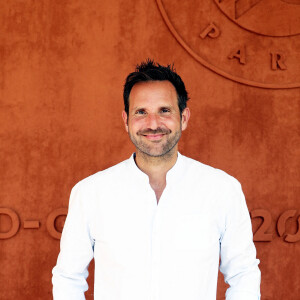Christophe Michalak - People au village lors des Internationaux de France de Tennis de Roland Garros à Paris. Le 10 juin 2021 © Dominique Jacovides / Bestimage 