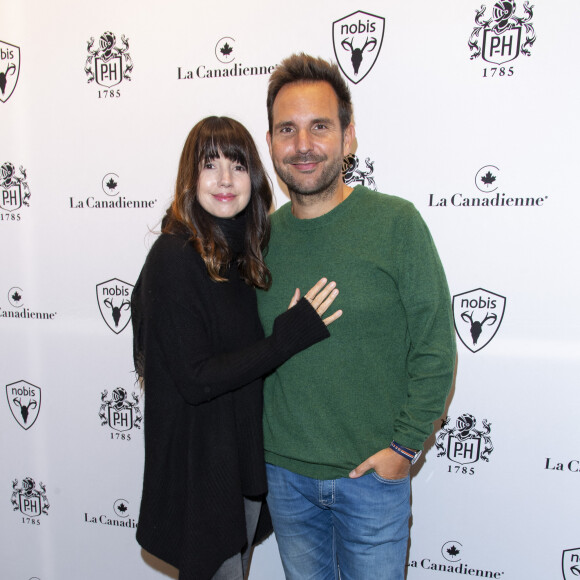 Exclusif - Victor Michalak et Christophe Michalak lors de la soirée "La Canadienne X Nobis" pour le lancement de la nouvelle collection Nobis dans leur nouvelle boutique au 39 rue du Four à Paris , le 13 novembre 2019. © Pierre Perusseau / Bestimage 