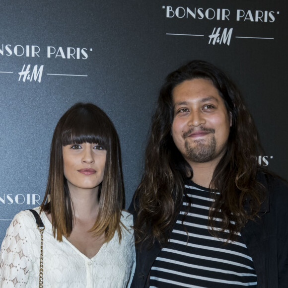 Lulu Gainsbourg et sa compagne Lilou - Soirée d'ouverture du nouveau flagship H&M avec la présentation de la nouvelle collection exclusive "Bonjour Paris" au 1-3 rue Lafayette à Paris, le 19 juin 2018. © Olivier Borde/Bestimage 