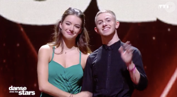 Michou et Elsa Bois dans l'émission "Danse avec les stars", le 12 novembre 2021.