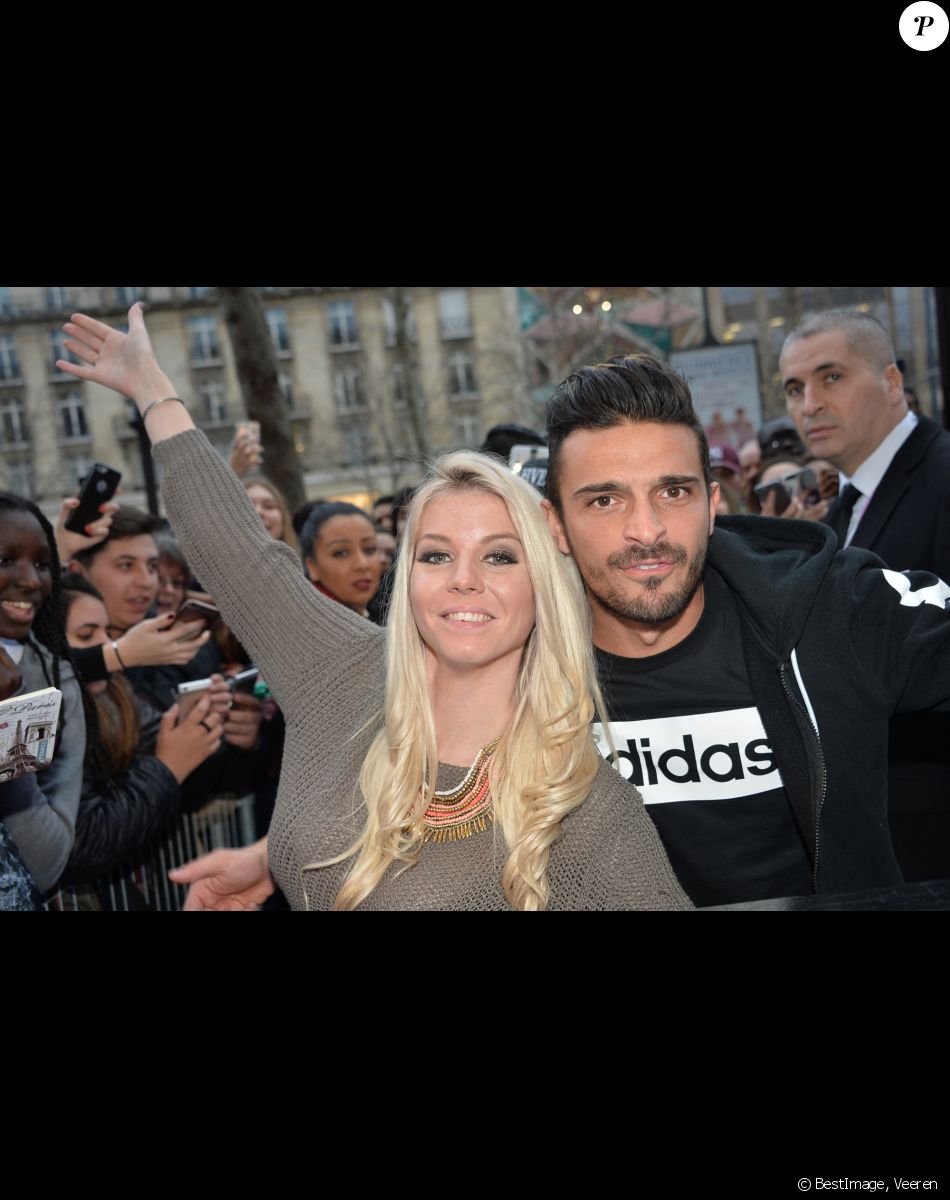 Jessica Thivenin et Julien Tanti - Arrivées à la soirée de lancement de la nouvelle émission de télé-réalité "Les Marseillais South America" au cinéma Gaumont Marignan à Paris, le 21 février 2017. © Veeren/Bestimage