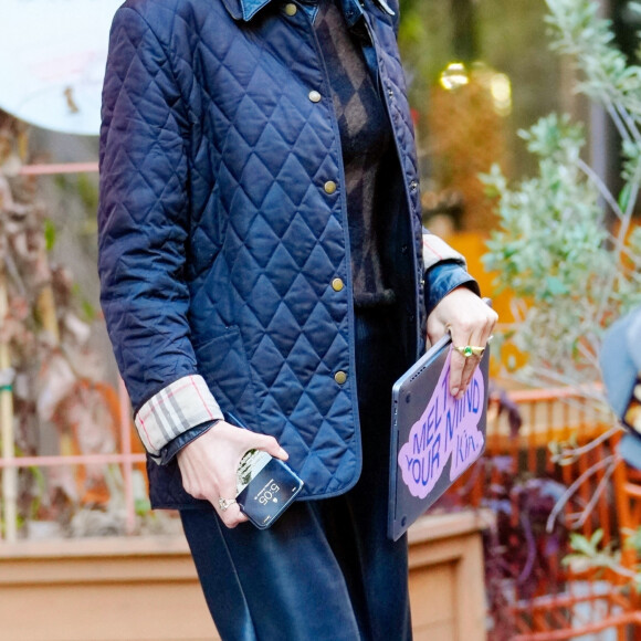 Bella Hadid à New York, le 18 octobre 2021. 