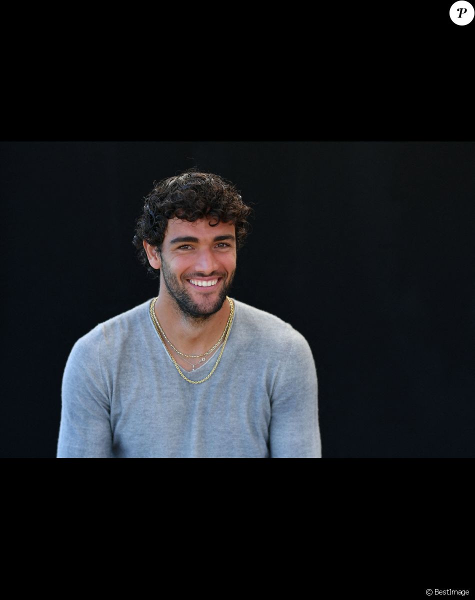 Matteo Berrettini - Ultimate Tennis Showdown , Sophia-Antipolis, le 17 juillet 2020.