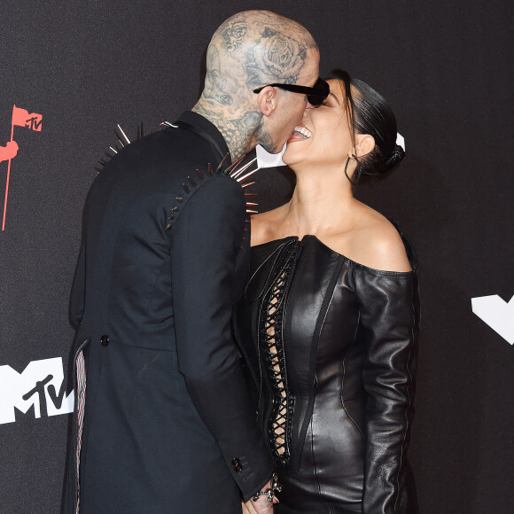 Travis Baker, Kourtney Kardashian - Cérémonie des 2021 MTV Video Music Awards à New York.