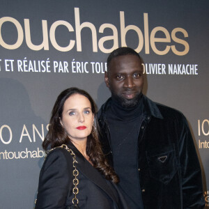 Omar Sy et son épouse Hélène - 10e anniversaire du film "Intouchables" au cinéma UGC Normandie de Paris. Le 15 novembre 2021. @ Aurore Marechal/ABACAPRESS.COM