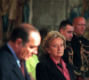 Bernadette et Jacques Chirac à l'Elysée en 2001