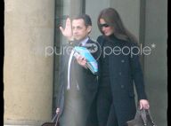 Photos : départ pour l'Afrique de Carla et Nicolas Sarkozy, premier voyage du couple présidentiel ...