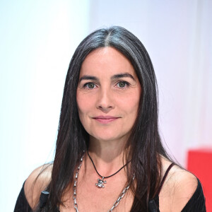 Exclusif - Azucena Caamaño Pagny - Enregistrement de l'émisssion Vivement dimanche au studio Gabriel, presentée par Michel Drucker . Diffusion sur France 2 le 21 Novembre 2021 . © Guillaume Gaffiot / Bestimage