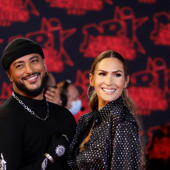Slimane et Vitaa lors de la 23ème édition des NRJ Music Awards 2021 au Palais des Festivals de Cannes, le 20 novembre 2021. © Dominique Jacovides/Bestimage