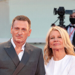 Benoît Magimel, Nicole Garcia - Red carpet du film "Amants" lors de la 77ème édition du Festival international du film de Venise, la Mostra le 3 septembre 2020.