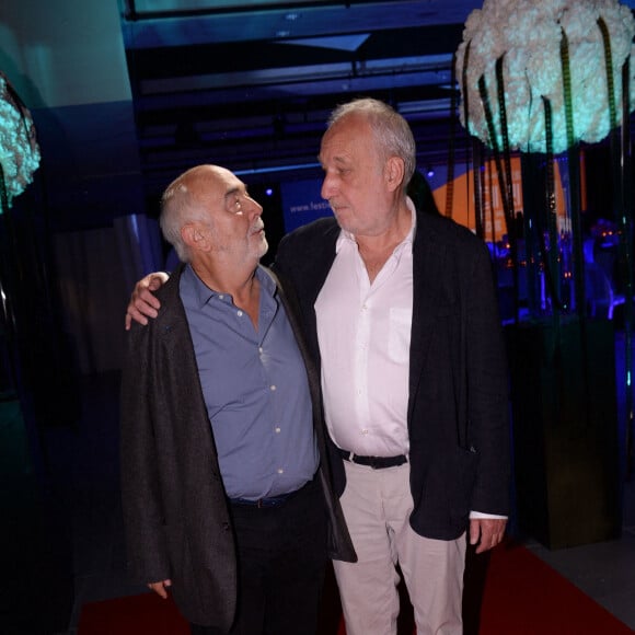 Gérard Jugnot et François Bérleand - Cérémonie de clôture du 7e Festival de cinéma et musique de film de La Baule, le 26 juin 2021.