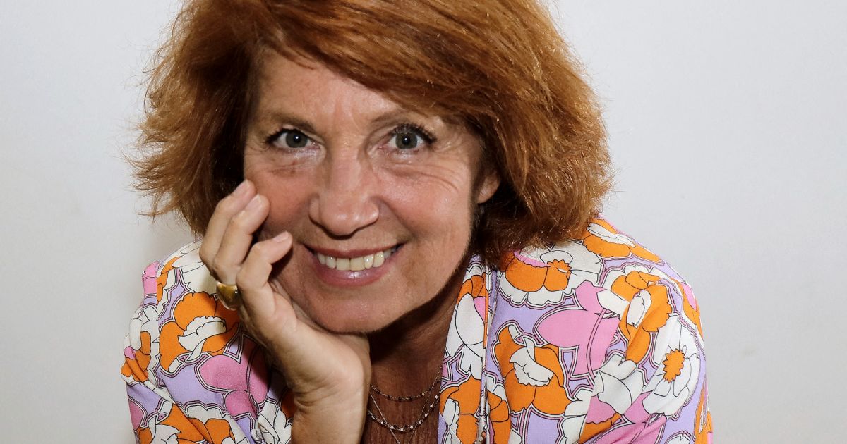 Exclusif Portrait de Véronique Genest, lors de l'enregistrement de l'émission L'Instant de