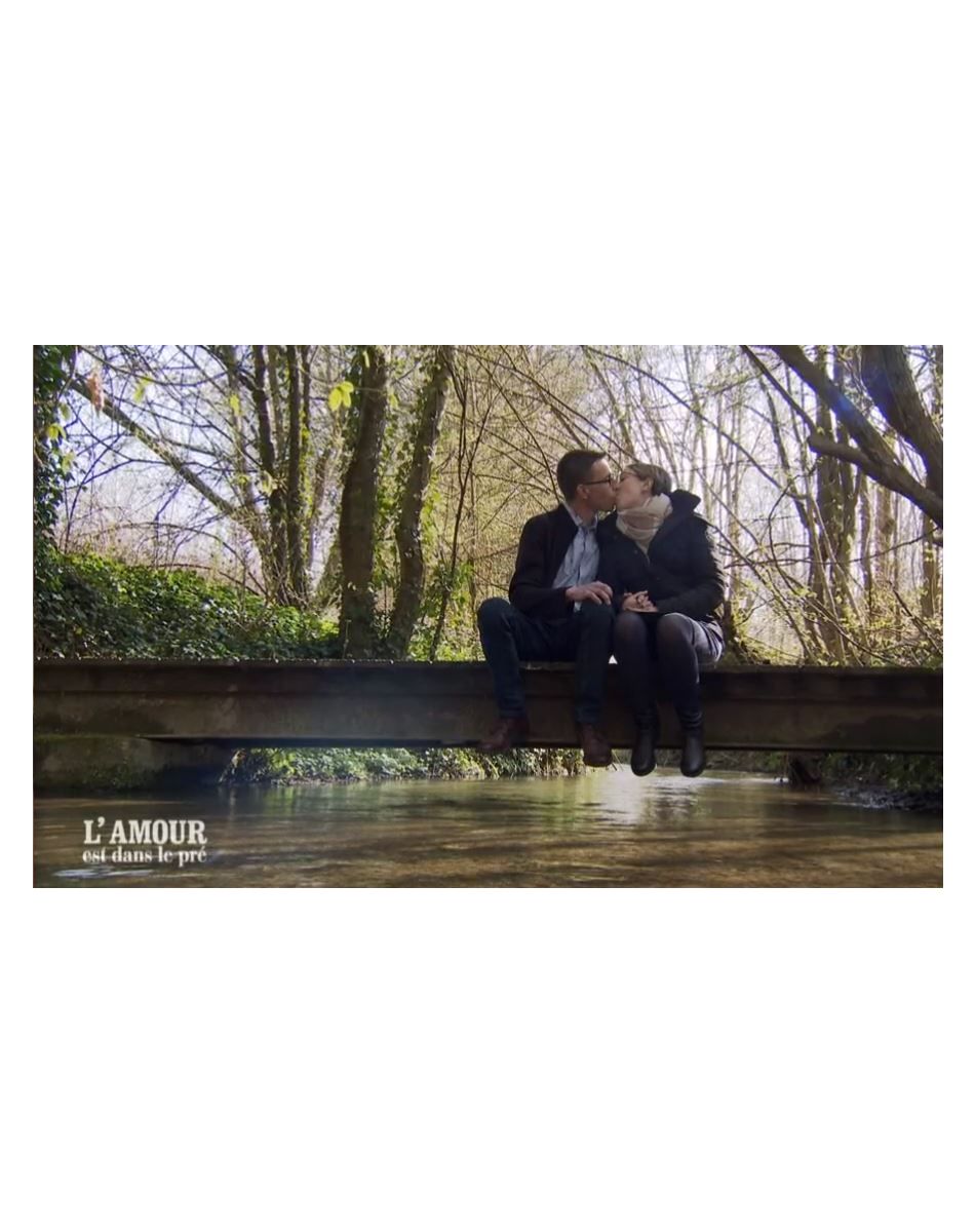 Hervé et sa prétendante Stéphanie dans "L'amour est dans le pré 2021", le 25 octobre, sur M6