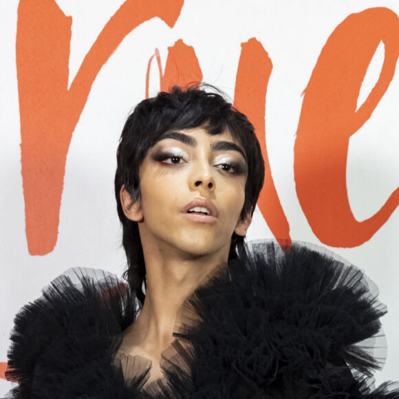 Bilal Hassani - Avant-première parisienne du film "Cruella" au cinéma Le Grand Rex à Paris, le 11 juin 2021. © Olivier Borde/Bestimage 