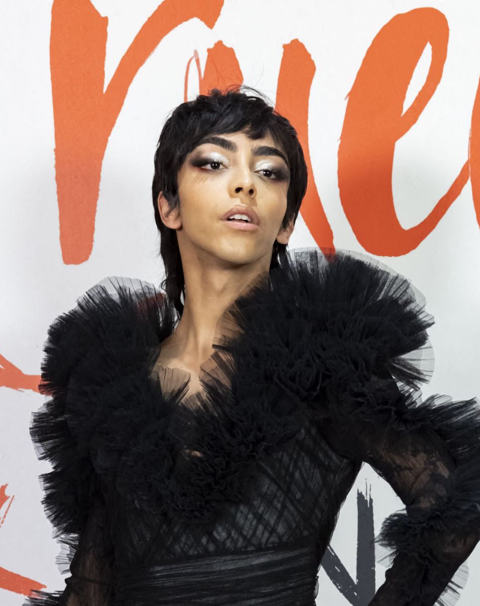 Bilal Hassani - Avant-première parisienne du film "Cruella" au cinéma Le Grand Rex à Paris, le 11 juin 2021. © Olivier Borde/Bestimage
