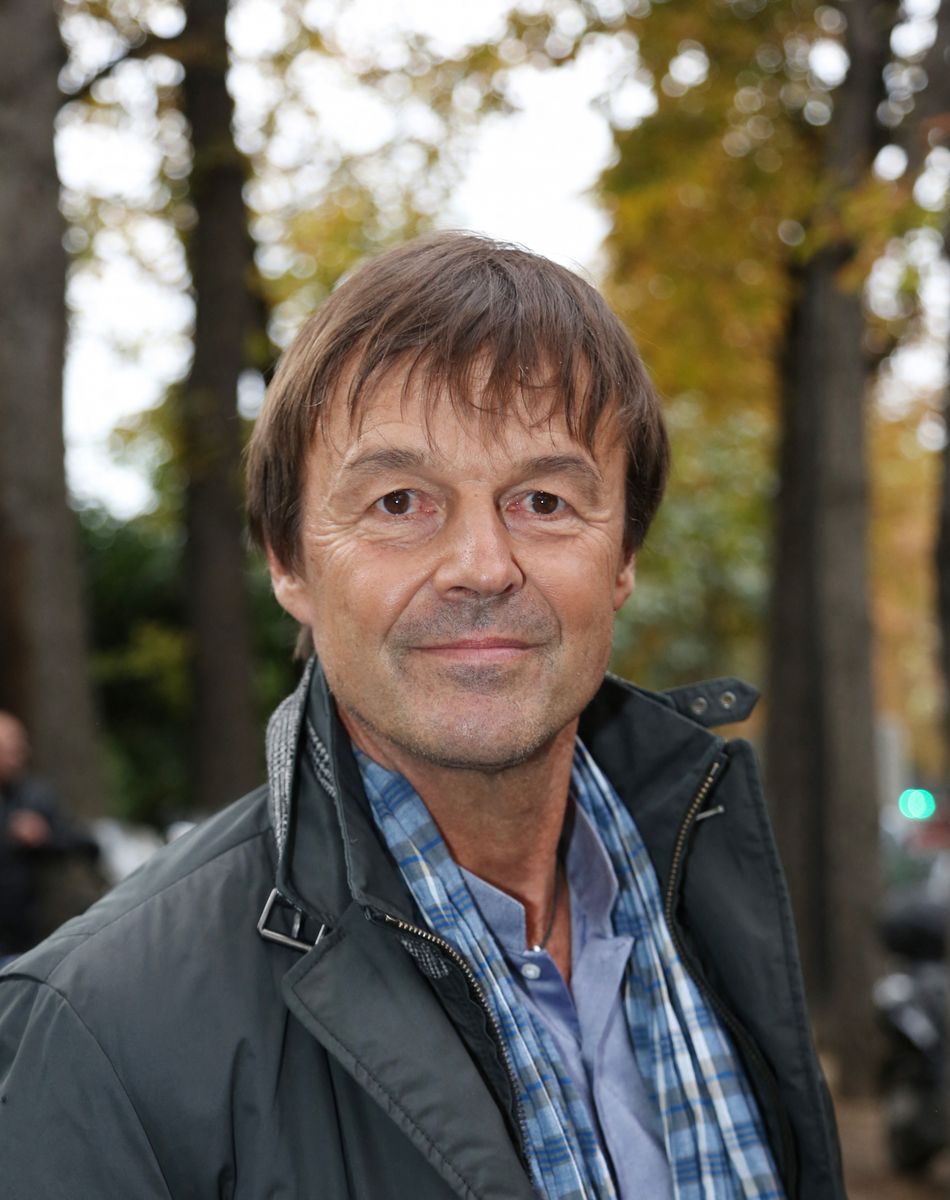 Nicolas Hulot à l'enregistrement de l'emission "Vivement dimanche" à Paris le 18 septembre 2013.